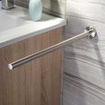 thumbnail image 3 of Towel Rack Double Towel Rail Bathroom Bath Towel Rack Towel Holder Sus304 Stainless Steel Towel Rails Shower Wall Mounted 60cm Brushed, 3 of 5