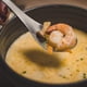 thumbnail image 3 of Cucharas de sopa gruesas y pesadas, cucharas de sopa de acero inoxidable de alta calidad, juego de cubiertos de cucharas de mesa, Juego de 4, 3 of 5