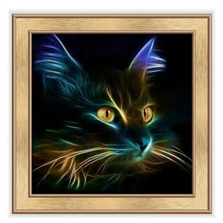 GetUSCart- Jewel Art cat Diamond Art DIY Diamond Painting Kits, 5D