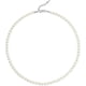 thumbnail image 1 of Round Imitation Pearl Choker Necklace Wedding Pearl Necklace for Brides White, 1 of 5