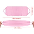 thumbnail image 3 of Btomtd Stretchy Stretchable Frosted Bath Towel Nylon Back Exfoliating Cloth Household Bath Towel, 3 of 6