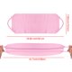 thumbnail image 3 of Toalla exfoliante de nailon para la espalda | Estropajo de baño elástico | Paño de limpieza corporal para zonas de difícil acceso | Estropajo de ducha para uso doméstico, 3 of 6