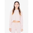 thumbnail image 2 of American Apparel Women's Tri-Blend Cropped Hoodie Sweatshirt - TRI CREOLE PINK - XL, 2 of 2