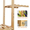 thumbnail image 5 of SAYFUT Plant Stand Rack 6 Tier 6 Potted Indoor&Outdoor Multiple Stand Holder Shelf Rack Planter Display for Patio Garden, Living Room, Corner Balcony and Bedroom, 5 of 6