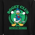 thumbnail image 3 of Disney - Donald Duck Bogey Club - Toddler & Youth Long Sleeve Graphic T-Shirt, 3 of 5