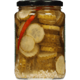 thumbnail image 6 of ( 2 Pack ) Famous Dave's Spicy Dill Pickle Chips, 24 fl oz Jar, 6 of 6