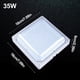 thumbnail image 4 of Lámpara Especial LED para Almacenamiento en Tres Protecciones A Prueba Humedad (cuadrada 35 W), 4 of 5