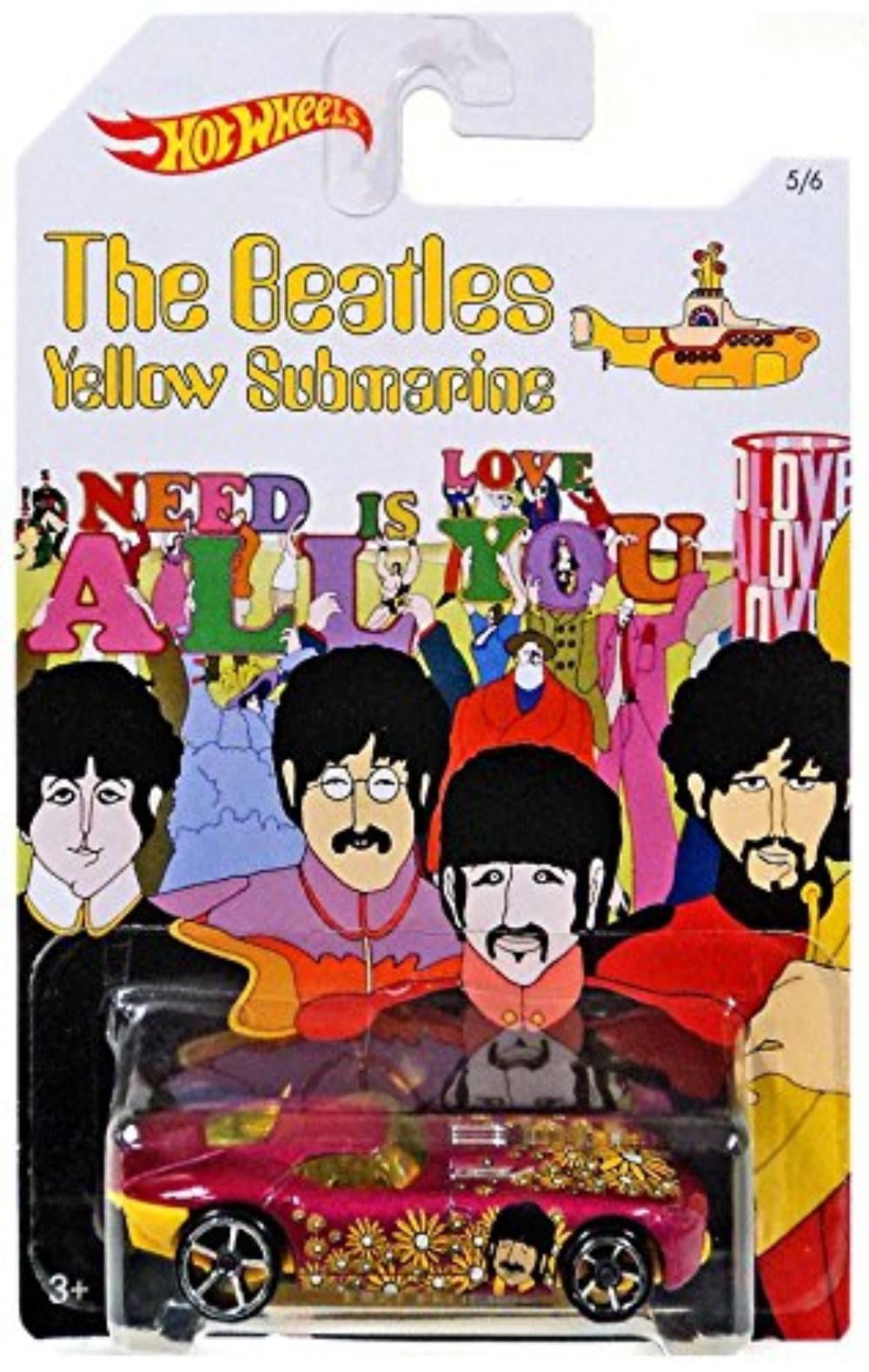 beatles hot wheels walmart
