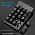 thumbnail image 2 of Mini teclado digital inalámbrico USB 2.4G 19 teclas Teclado numérico a prueba de agua, 2 of 6