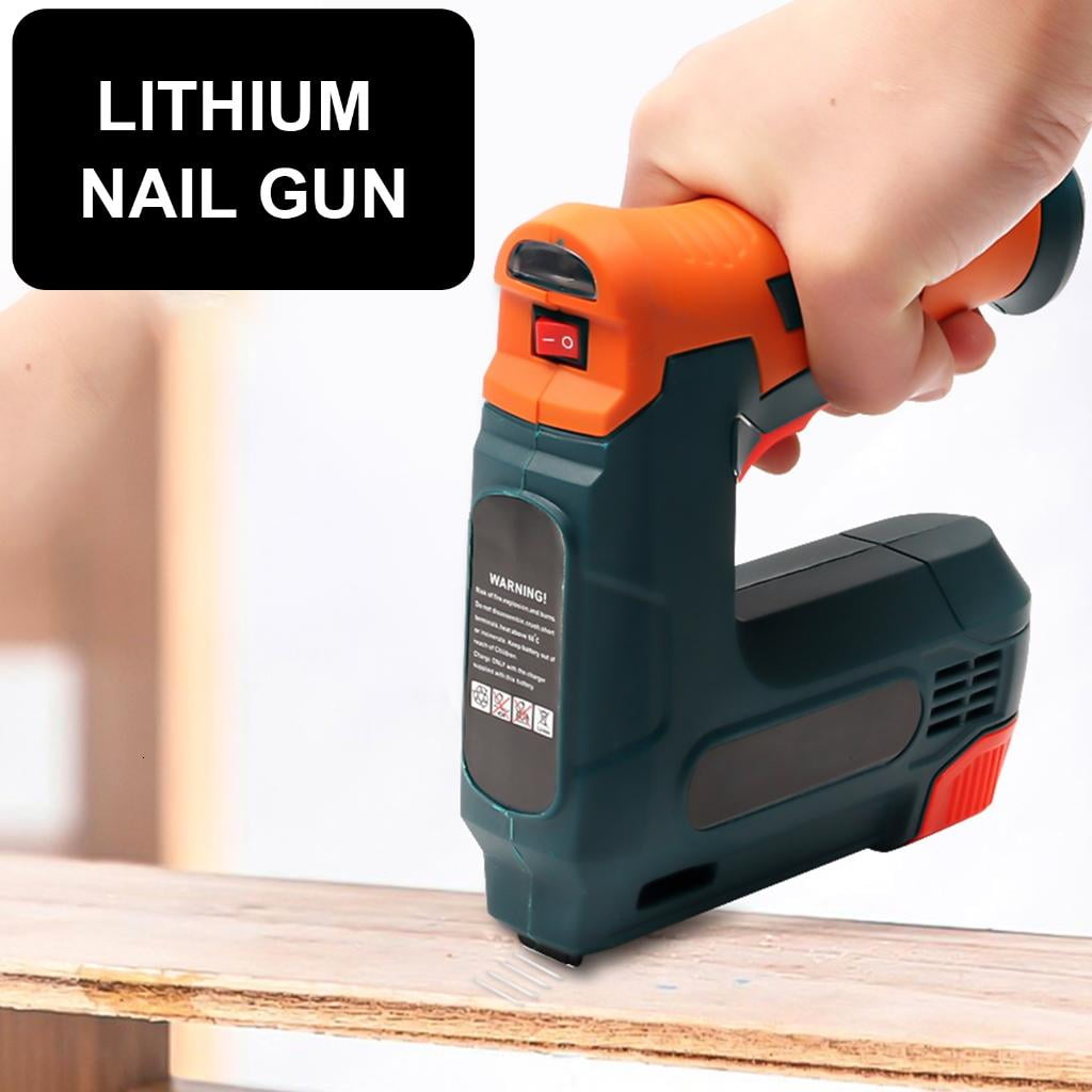 SIEYIO Electric Staple Guns Cordless Upholstery Stapler Nail Guns for Wood Rechargeable Nailer Kit Staple Nails Staple Remover
