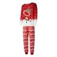 thumbnail image 3 of Family Matching Christmas Pajamas, Baby Romper/Pet Clothes/Deer Snowfalke Pattern Tops and Pants Sleepwear Set, 3 of 10