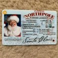 thumbnail image 4 of Tarjeta de Papá Noel con licencia de vuelo para la víspera de Navidad, licencia de conducir, regalo creativo de Navidad para niños, decoración navideña para niños, 4 of 5