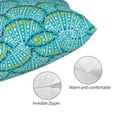 thumbnail image 5 of Disketp Pillow Covers Beautiful Seashells Pattern Throw Pillow Case Cushion Covers,Cushion For Bedroom,Couch,Home-20"X30", 5 of 8