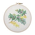 thumbnail image 2 of de bordado fácil para adultos, que incluye tela para , patrones de flores, anillos de plástico para , , puntada para Gloria Punto de Cruz Estampado, 2 of 4