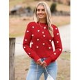 thumbnail image 3 of Zeagoo Women' Fall Crewneck Cropped Sweater Trendy Long Sleeve Ribbed Knit Pullover Jumper Tops, 3 of 6