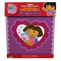 Dora the Explorer Wall Impressions - Self Adhesive Wall Decor