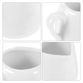 thumbnail image 6 of OATIPHO Ceramic Creamer Container White Easy Pouring for Storage 4Pcs, 6 of 8