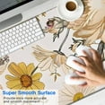 thumbnail image 2 of Long Mouse Pads for Desk,Pioneer Flower Floral Print Pattern Desk Mats on Top Of Desks, Desk Mouse Pad Extra Large with 3mm Non-Slip Base and Stitched Edge for Gaming,Office,Work,Home 47.3"x23.6", 2 of 6