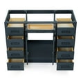 thumbnail image 5 of Ariel Hepburn 48 In. Single Sink Base Cabinet In Midnight Blue, 5 of 10