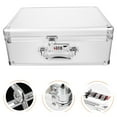 thumbnail image 1 of HLONK Large Hard Case Box Aluminium Professional Carrying Aluminum Travel, 1 of 8