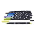 thumbnail image 2 of Tombow Landscape Dual Brush Pens, 6 Packs: 10 ct. (60 total), 2 of 6