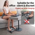thumbnail image 6 of OSITO Rechargeable EMS Foot Massager for Circulation and Pain Relief, 15 Modes 99 Intensities TENS Muscle Stimulator with Remote Control and LED Display (Black), 6 of 8