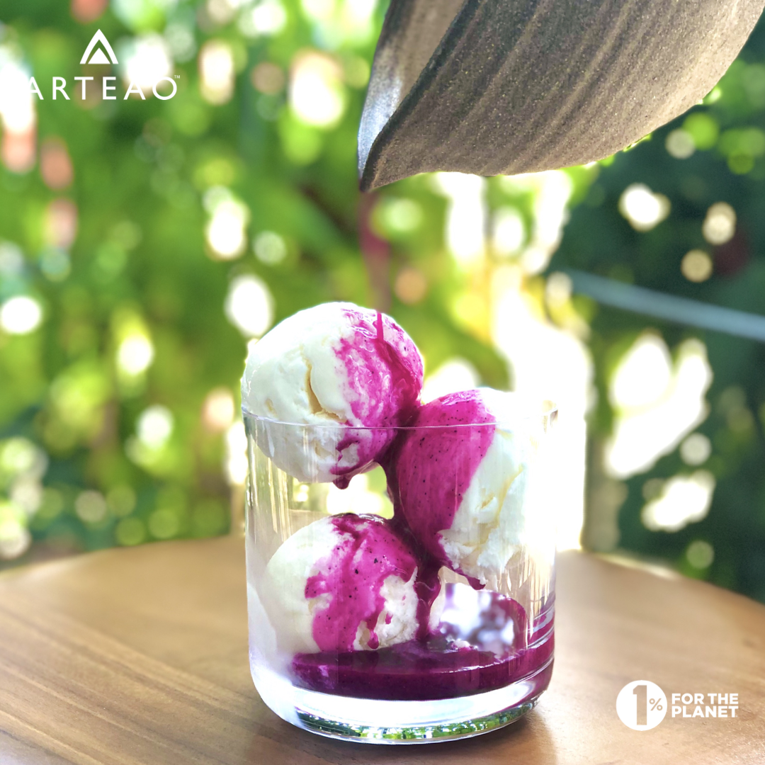 ARTEAO Matcha Powder, Pink Dragon Fruit, Organic-1 oz