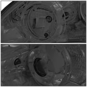 DNA Motoring For 2007-2011 Honda CRV JDM Smoked Clear Projector Headlight Pair Replacement