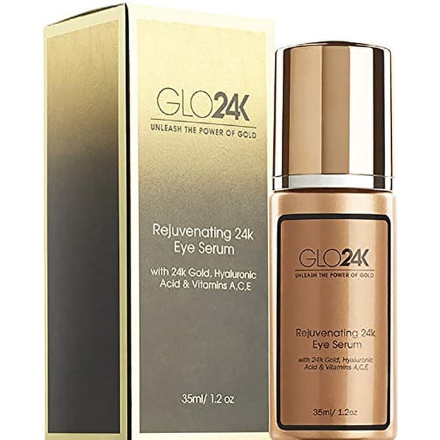 Suero GLO24K Con Oro de 24k 50ml Para Ojos