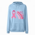 thumbnail image 4 of Towmus Sweat Shirts for Womens Rainbow Printed Hoodie Sweatshirt Casual Plus Size Pullover Long Sleeve Streetwear Drawstring Hoode, 4 of 4