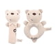 thumbnail image 1 of Sonajero suave para bebé, juguetes con formas de animales, sonajeros de mano suaves, juguetes de peluche para bebé, juguetes relajantes para educación temprana, oso, 1 of 9