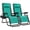 Mint, variant on Best Choice Products Set of 2 Zero Gravity Lounge Chair Recliners for Patio, Pool w/ Cup Holder Tray - Lime Green