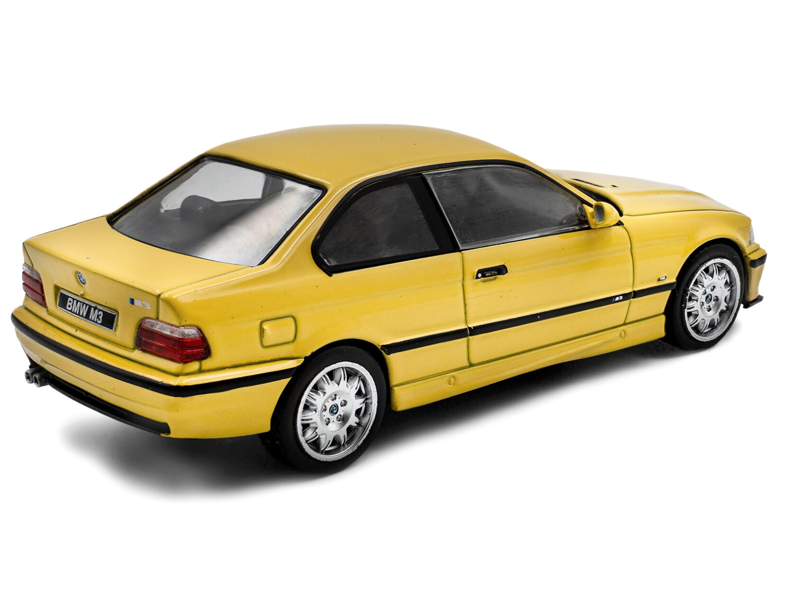 1999 BMW E36 M3 Coupe Dakar Yellow 1/43 Diecast Model Car by Solido