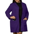 thumbnail image 5 of Panda Uniform by HeedFit Women Custom Lab Coat for Doctors – 12XL Purple, 5 of 8