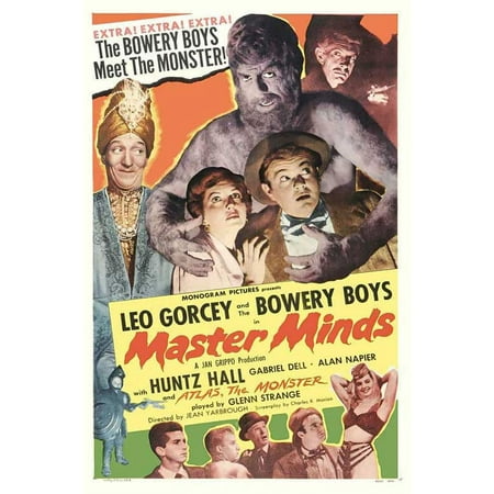 UPC: 0671863474996 | Master Minds – movie POSTER (Style B) (27  x 40 ) (1949)