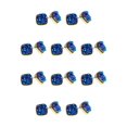 thumbnail image 3 of Qarigey Pendientes de botón joyería decoración estilo Simple chicas jóvenes pequeños pendientes de tuerca adorno de vestir femenino regalo de tipo 4 10piezas Qarigey CBP376162, 3 of 4
