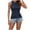 C-Navy798, variant on DHFJKG Tank Tops For Women Sleeveless Full Length Ribbed Fitted Workout Crew Neck Basic Cami Shirts Summer Versatile Top