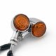 thumbnail image 5 of Luz intermitente LED tipo bala universal para motocicleta, para Harley, Cafe Racer, Kawasaki, Suzuki, Honda y Yamaha, 5 of 5