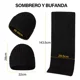 thumbnail image 3 of 3 Conjunto Gorro Bufanda Guantes Frío Tejido Lana Unisex, 3 of 8