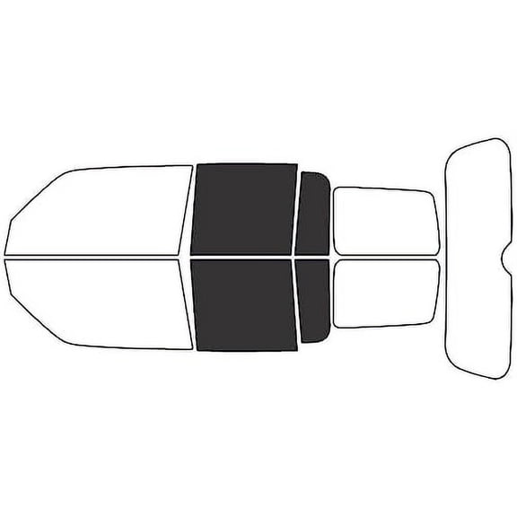 Avery Dennison NR Nano Ceramic IR Window Tint Kit Compatible with Jeep Patriot 2007-2017 - Back