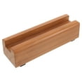 thumbnail image 2 of Support de Miroir sur Pied en Bois Massif Base de Miroir Pleine Longueur Support de Miroir Robuste, 2 of 8