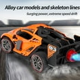thumbnail image 3 of CNKOO 930-7A RC Alloy Remote Control Car 1 18 Spray Stunt Car High-Speed Racing Drift Skeleton Car Children‘s Sports Car, 3 of 10