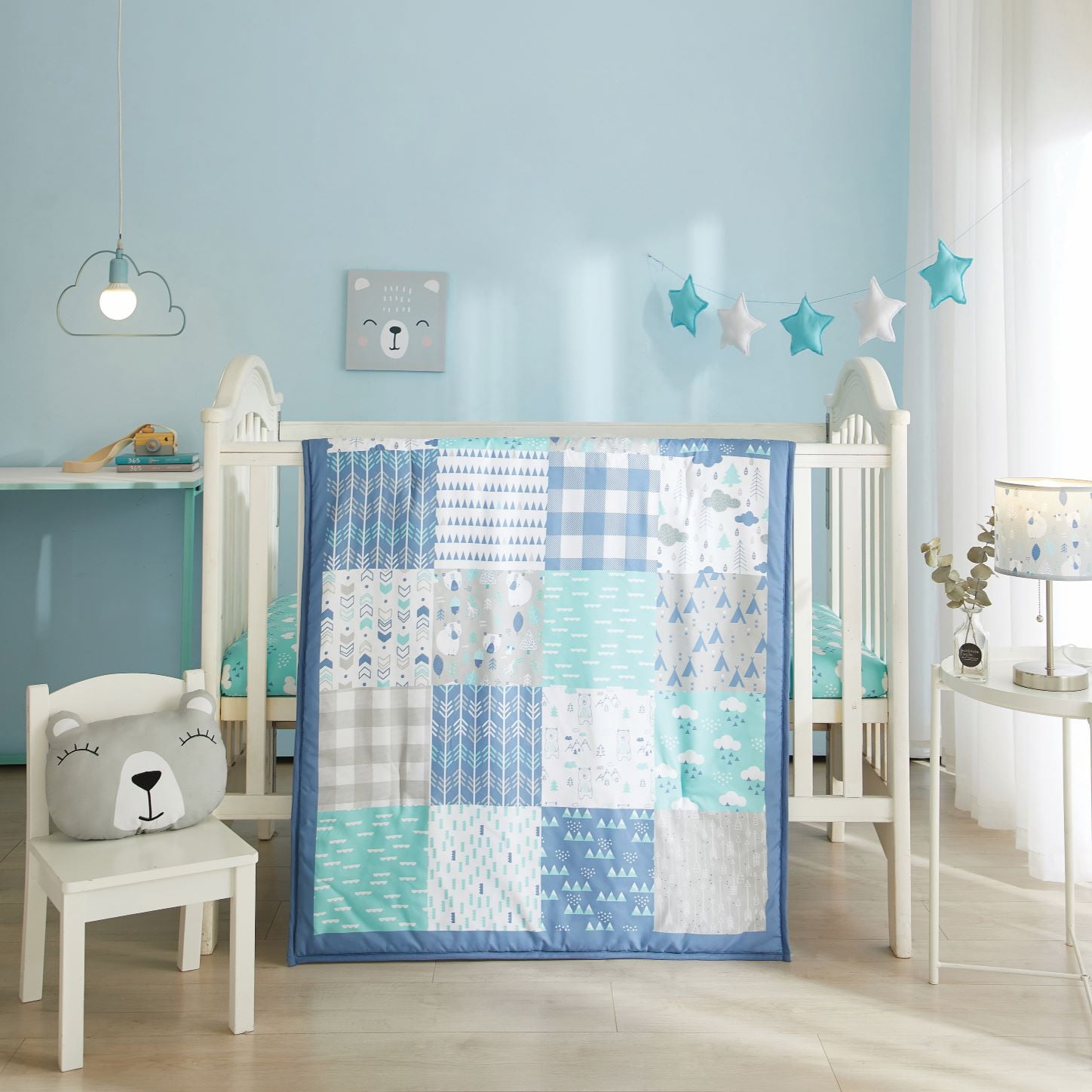 American Kids Woodland Baby Crib Bedding Set