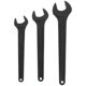 thumbnail image 2 of Portable Steel Combination Wrench Tools with Open End and Ratchet Design for Home Use 3pcs, 2 of 3