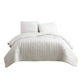 thumbnail image 1 of Juego de ropa de cama Benzara King Size, 9 x 264 x 265 cm, color blanco, 1 of 5