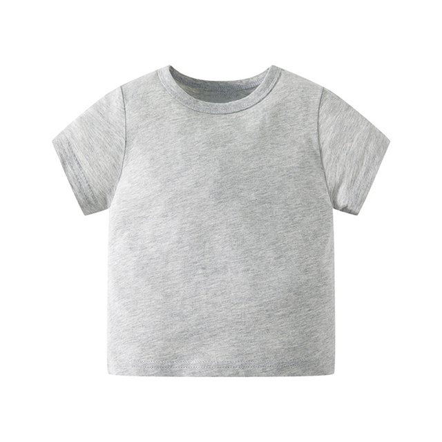 Nmmacb T-Shirt Garçon Été Col à Revers Manches Courtes Couleur Unie Taille 1-8 Ans