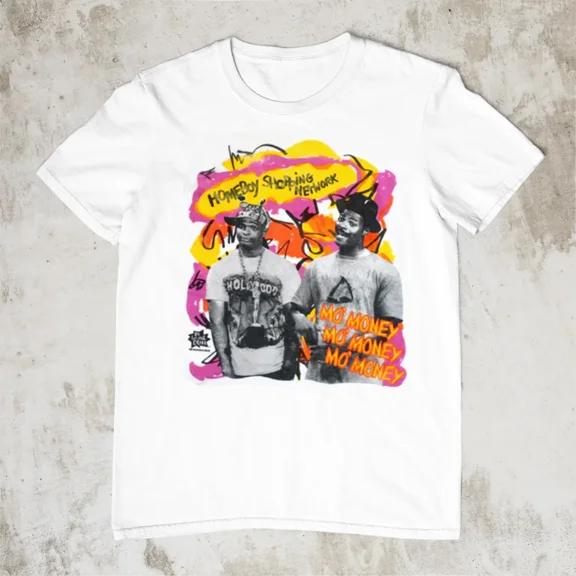 CLASSIC In Living Color Homeboy All size Gift fans WHite Shirt NG1077