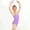 Purple, variant on Girls Ballet Dance Bodysuits Solid Color Camisole Undergarment Dance Gymnastics Leotard 3-15 Years Yellow 11-12 Years