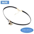 thumbnail image 2 of Collier Ras du Cou Étoile Collier Ras du Cou en Strass pour Femmes Pendentif Collier Ras du Cou, 2 of 9