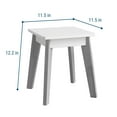 thumbnail image 3 of Wildkin Kids Arts & Crafts Table Stools (2) - Gray, 3 of 5